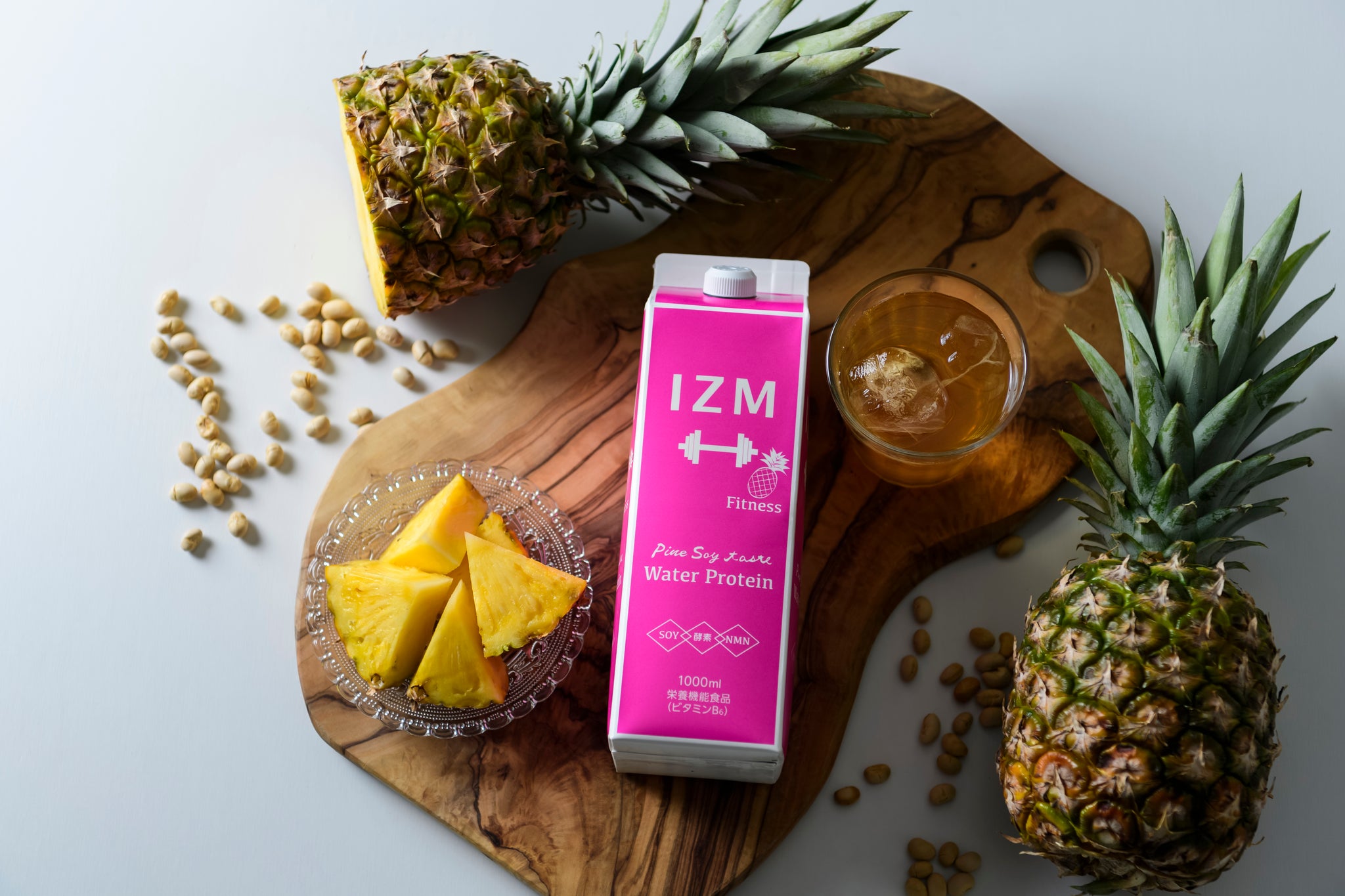 IZM 酵素ドリンク ソイプロテインパイン味 4本セット IZM 酵素ドリンク ソイプロテインパイン味 4本セット IZM（酵素