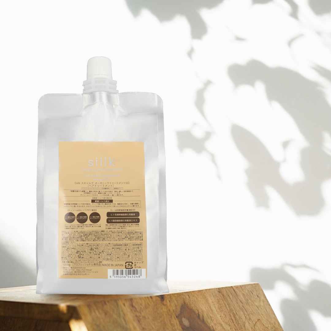 公式】siilkシルク スキャルプ オーガニック トリートメント SS 1000ml